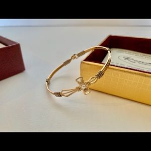 Ronaldo “Jesus loves me” designer gold bracelet